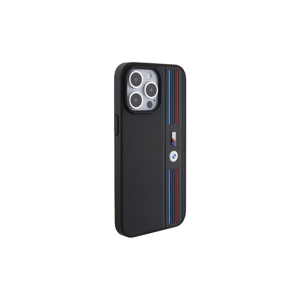 Hurtownia GSM - Etui BMW BMHCP15L22PPMK Apple iPhone 15 Pro Tricolor M Collection czarny/black - BMW537 - {ean13} - Hurt
