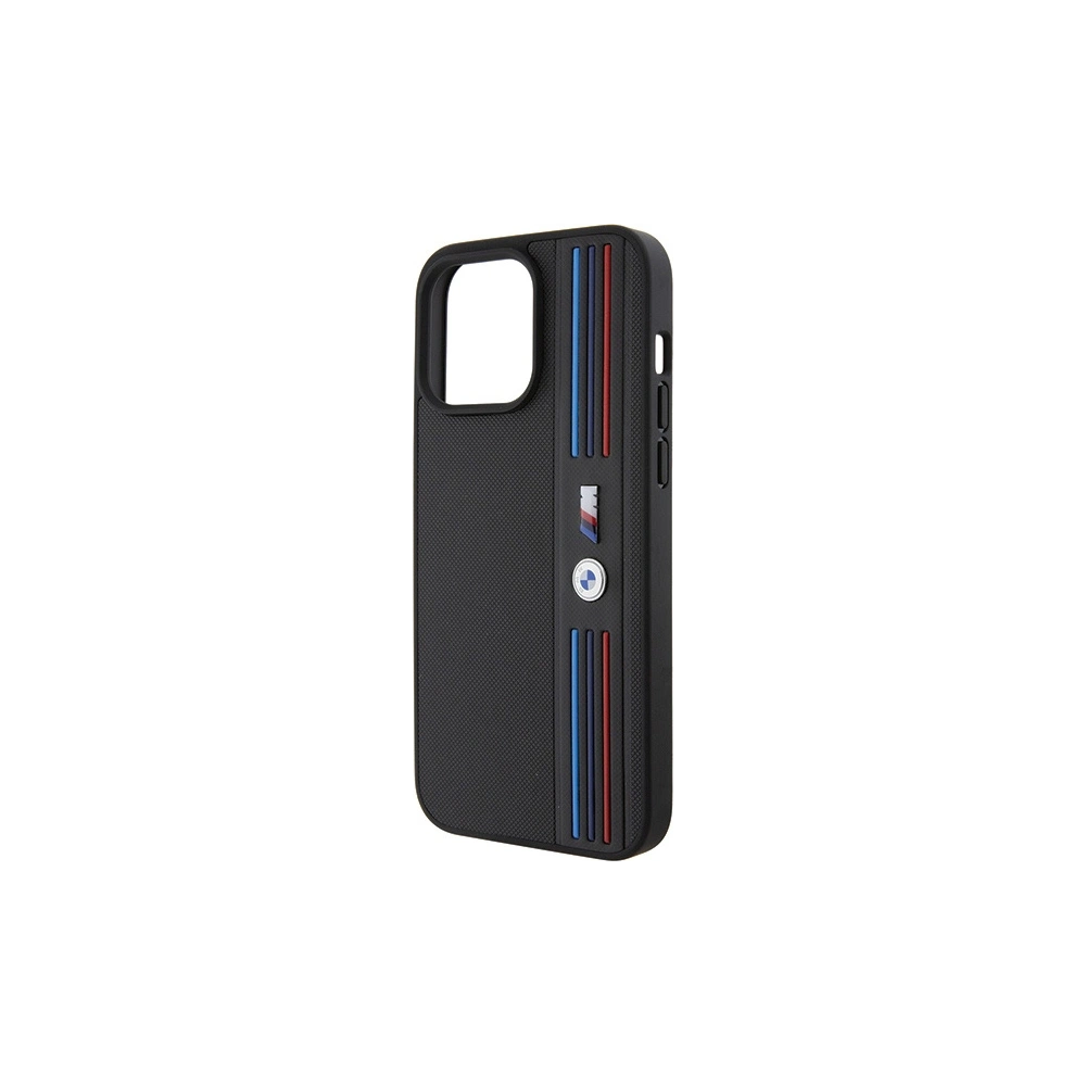 Hurtownia GSM - Etui BMW BMHCP15L22PPMK Apple iPhone 15 Pro Tricolor M Collection czarny/black - BMW537 - {ean13} - Hurt