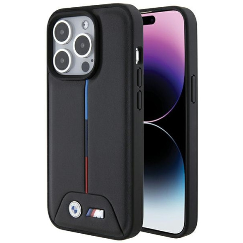 BMW Distributor - 3666339143572 - BMW538 - BMW BMHCP15L22PVTK Apple iPhone 15 Pro hardcase Quilted Tricolor black - B2B homescreen