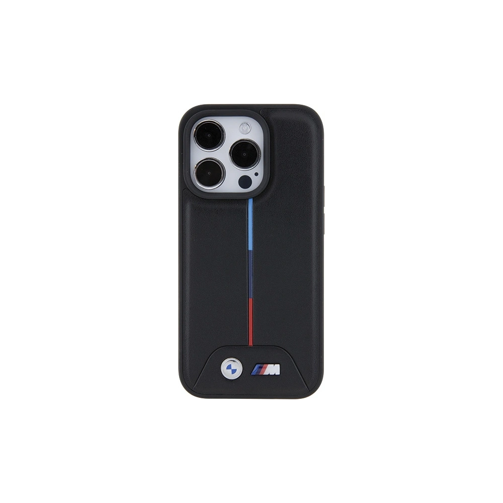 Wholesale BMW BMHCP15L22PVTK Apple iPhone 15 Pro hardcase Quilted Tricolor black - BMW538 - {ean13} - Hurt