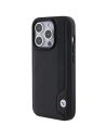 Wholesale BMW BMHCP15L22RBDK Apple iPhone 15 Pro hardcase Leather Blue Dots black - BMW539 - {ean13} - Hurt