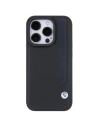 Wholesale BMW BMHCP15L22RBDK Apple iPhone 15 Pro hardcase Leather Blue Dots black - BMW539 - {ean13} - Hurt