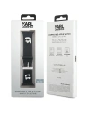 Hurtownia GSM - Pasek Karl Lagerfeld KLAWMSLKCNK Apple Watch 4/5/6/7/SE/8/9/10 40/41/42mm strap 3D Rubber Karl&Choupette Heads czarny/black - KLD1773 - {ean13} - Hurt