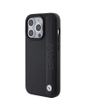 Hurtownia GSM - Etui BMW BMHCP15L22RDPK Apple iPhone 15 Pro kemény tok bőr textúrával és csíkkal fekete/black - BMW540 - {ean13} - Hurt