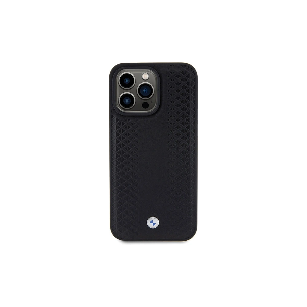 Hurtownia GSM - Etui BMW BMHCP15L22RFGK Apple iPhone 15 Pro Leather Diamond Pattern černý/black - BMW541 - {ean13} - Hurt