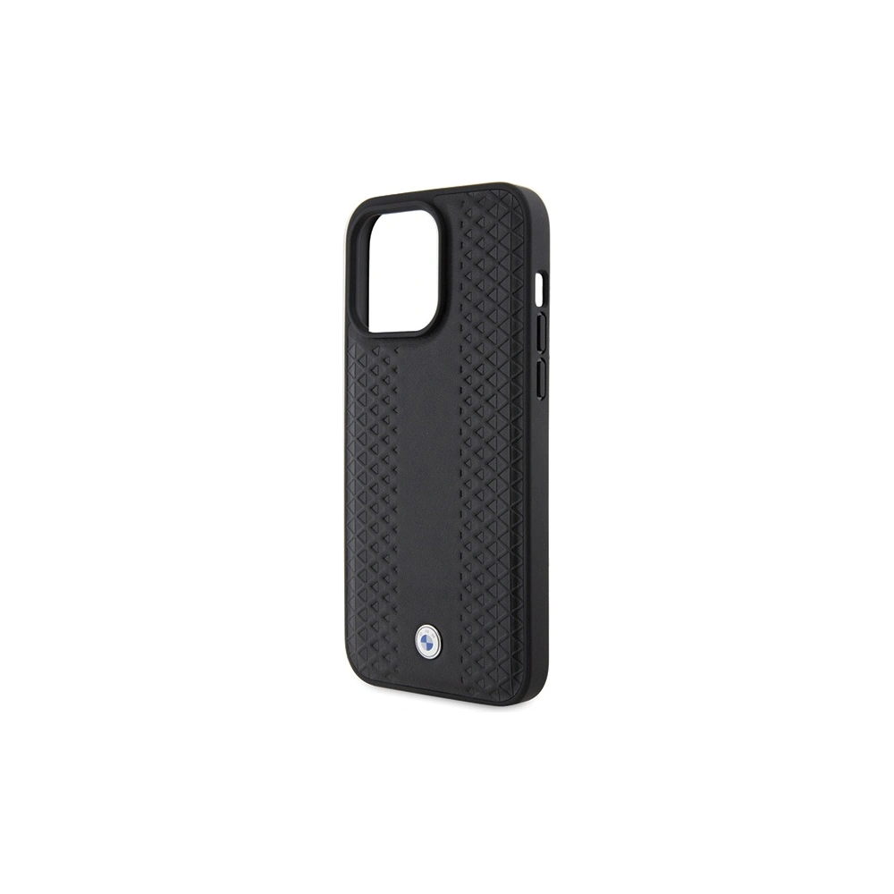 Hurtownia GSM - Etui BMW BMHCP15L22RFGK Apple iPhone 15 Pro Leather Diamond Pattern černý/black - BMW541 - {ean13} - Hurt