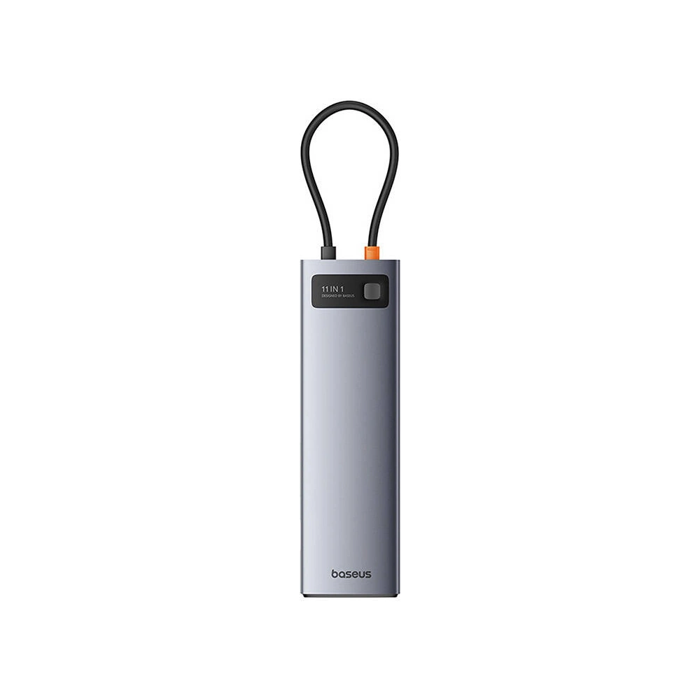 Wholesale Baseus StarJoy Metal Glam Series hub 11-in-1 USB-C / HDMI, VGA, 3xUSB-A 3.0, USB-A 2.0, USB-C PD, RJ45, SD/TF, 3,5mm - BSU4767 - {ean13} - Hurt
