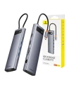 Wholesale Baseus StarJoy Metal Glam Series hub 11-in-1 USB-C / HDMI, VGA, 3xUSB-A 3.0, USB-A 2.0, USB-C PD, RJ45, SD/TF, 3,5mm - BSU4767 - {ean13} - Hurt