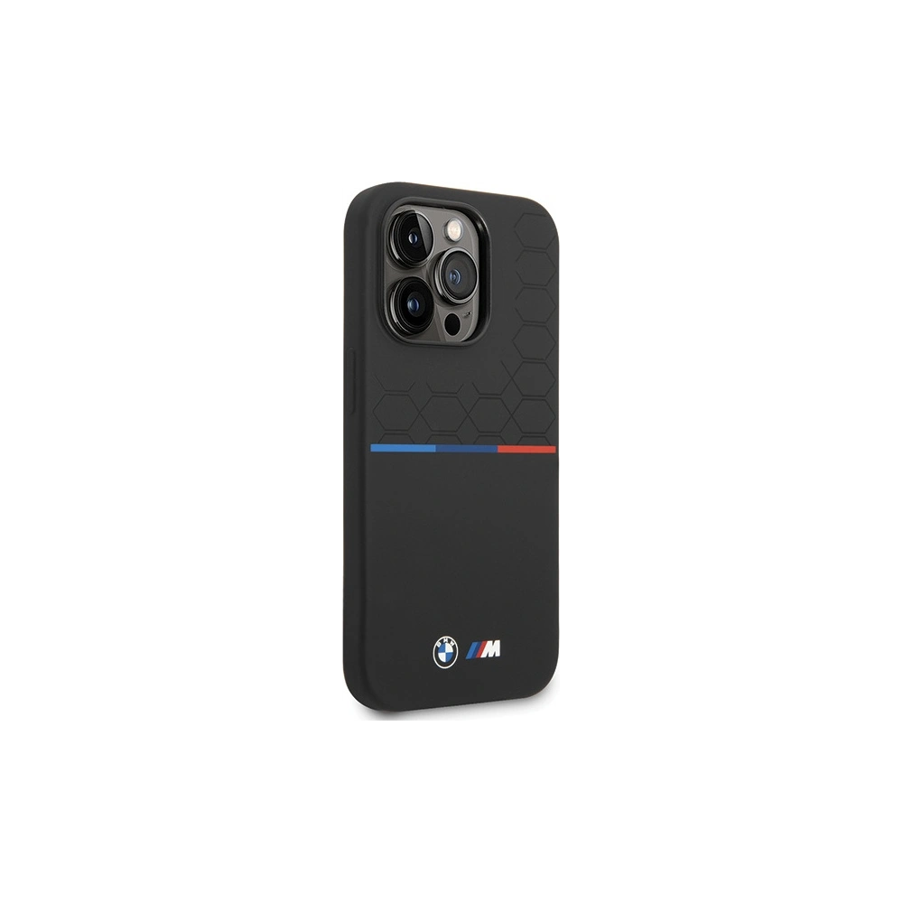 Hurtownia GSM - Etui BMW BMHCP15L22SMPK Apple iPhone 15 Pro szilikon minta fekete/black - BMW546 - {ean13} - Hurt