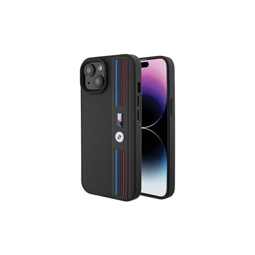 Hurtownia GSM - Etui BMW BMHCP15S22PPMK Apple iPhone 15 Tricolor M Collection černý/black - BMW550 - {ean13} - Hurt
