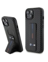 Hurtownia GSM - Etui BMW BMHCP15SGSPCCK Apple iPhone 15 hardcase Grip Stand Smooth & Carbon černý/black - BMW551 - {ean13} - Hurt