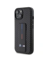 Hurtownia GSM - Etui BMW BMHCP15SGSPCCK Apple iPhone 15 hardcase Grip Stand Smooth & Carbon černý/black - BMW551 - {ean13} - Hurt