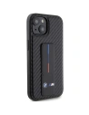 Hurtownia GSM - Etui BMW BMHCP15SGSPCCK Apple iPhone 15 hardcase Grip Stand Smooth & Carbon černý/black - BMW551 - {ean13} - Hurt