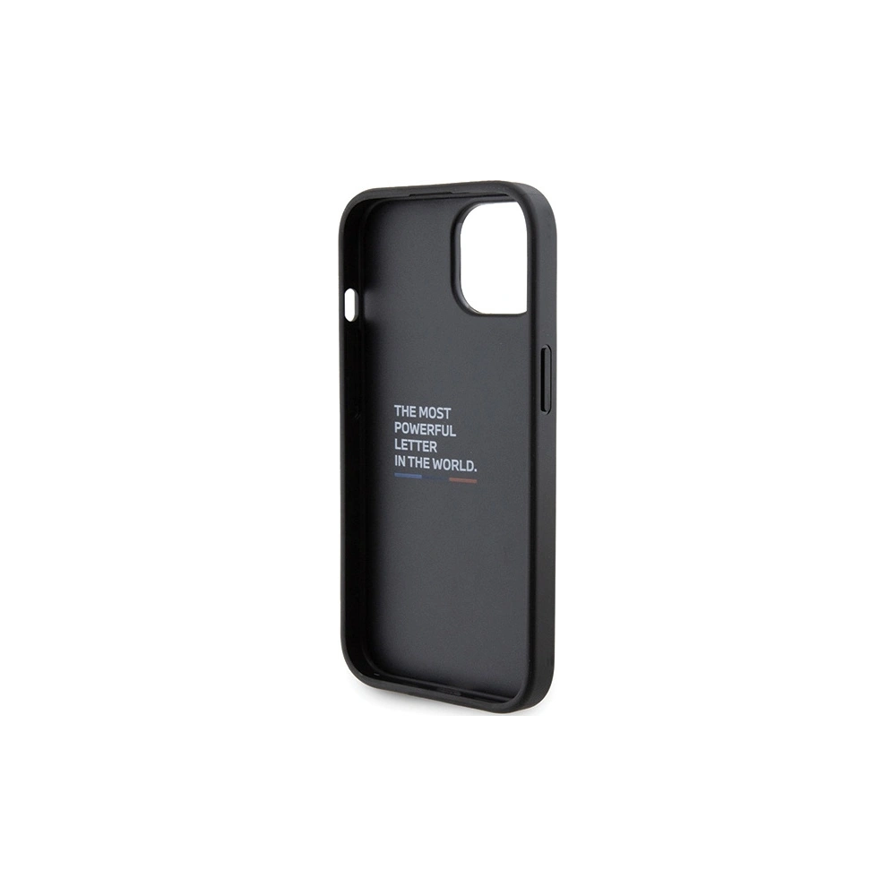 Hurtownia GSM - Etui BMW BMHCP15SGSPCCK Apple iPhone 15 hardcase Grip Stand Smooth & Carbon černý/black - BMW551 - {ean13} - Hurt