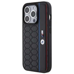 Hurtownia GSM - Etui BMW BMHCP15X22PGVK Apple iPhone 15 Pro Max hardcase M Edition Hexo Pattern černý/black - BMW553 - {ean13} - Hurt