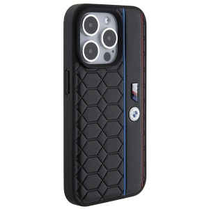 Hurtownia GSM - Etui BMW BMHCP15X22PGVK Apple iPhone 15 Pro Max hardcase M Edition Hexo Pattern negru/black - BMW553 - {ean13} - Hurt
