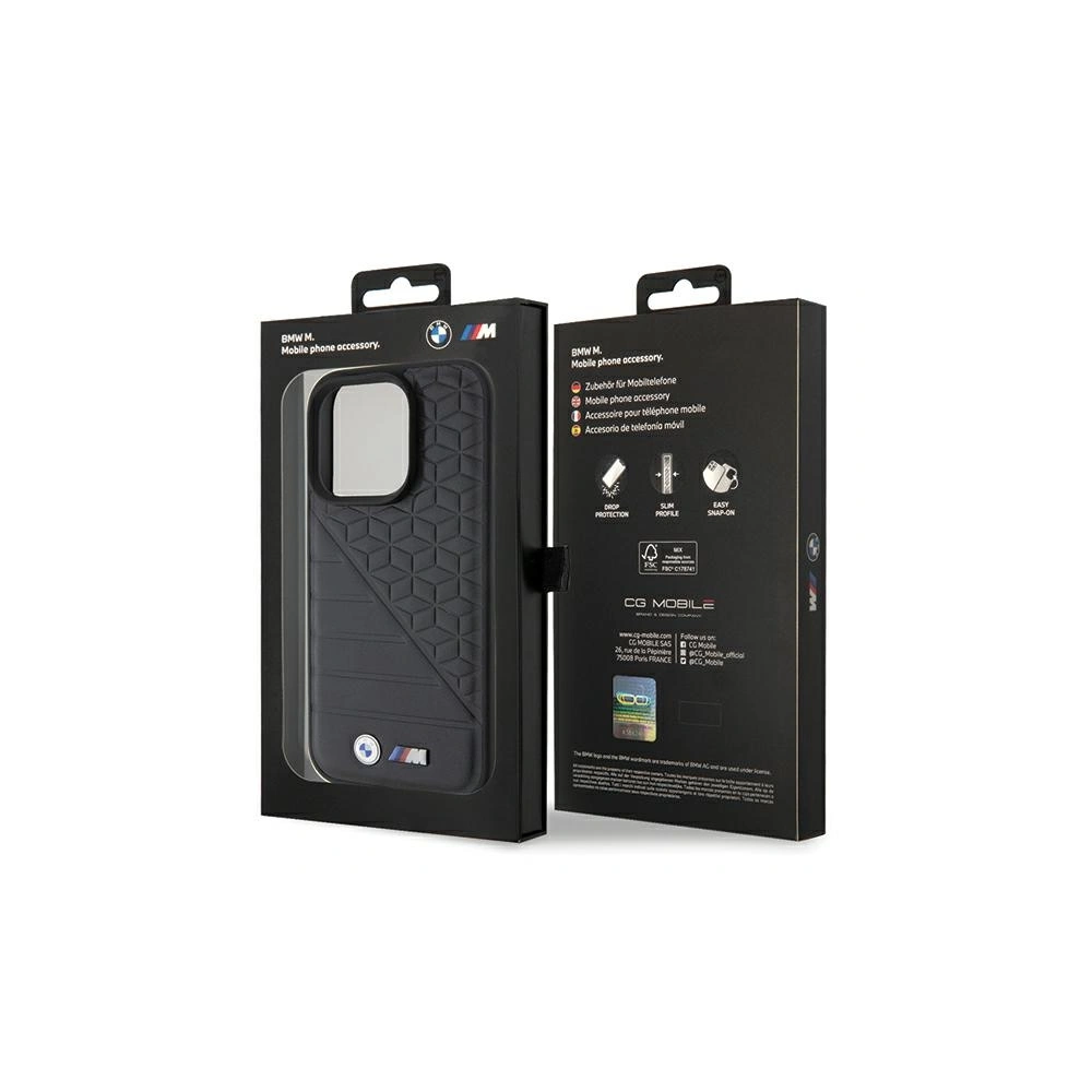 Hurtownia GSM - Etui BMW BMHCP15X22PMGK Apple iPhone 15 Pro Max hardcase Bi Pattern černý/black - BMW554 - {ean13} - Hurt