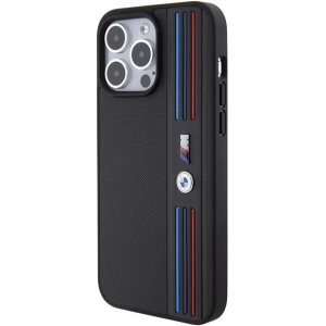 Hurtownia GSM - Case BMW BMHCP15X22PPMK Apple iPhone 15 Pro Max Tricolor M Collection schwarz/black - BMW555 - {ean13} - Hurt