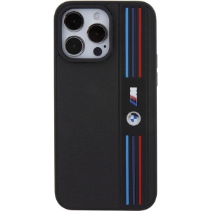 Hurtownia GSM - Etui BMW BMHCP15X22PPMK Apple iPhone 15 Pro Max Tricolor M Collection černý/black - BMW555 - {ean13} - Hurt