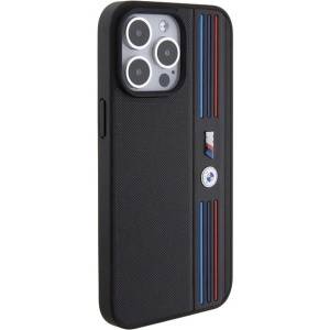 Hurtownia GSM - Etui BMW BMHCP15X22PPMK Apple iPhone 15 Pro Max Tricolor M Kollekció fekete/black - BMW555 - {ean13} - Hurt