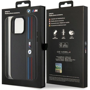 Hurtownia GSM - Case BMW BMHCP15X22PPMK Apple iPhone 15 Pro Max Tricolor M Collection schwarz/black - BMW555 - {ean13} - Hurt