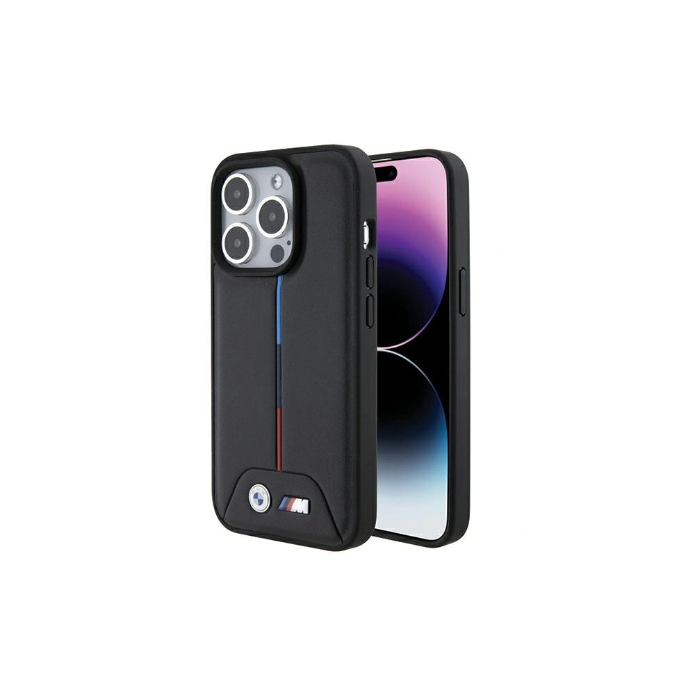 Hurtownia GSM - Etui BMW BMHCP15X22PVTK Apple iPhone 15 Pro Max hardcase Quilted Tricolor černý/black - BMW556 - {ean13} - Hurt