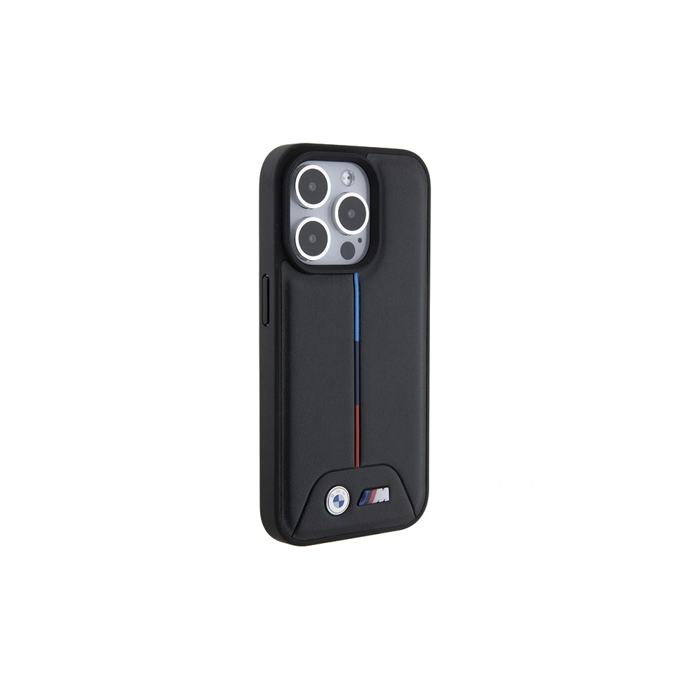 Hurtownia GSM - Etui BMW BMHCP15X22PVTK Apple iPhone 15 Pro Max kemény tok steppelt trikolor fekete/black - BMW556 - {ean13} - Hurt