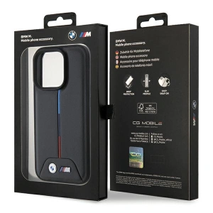 Hurtownia GSM - Etui BMW BMHCP15X22PVTK Apple iPhone 15 Pro Max hardcase Quilted Tricolor černý/black - BMW556 - {ean13} - Hurt