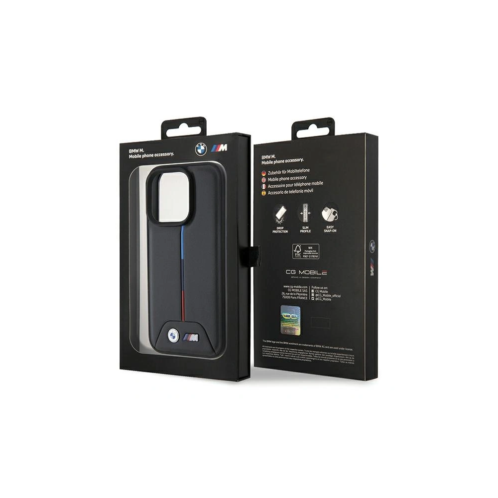 Hurtownia GSM - Etui BMW BMHCP15X22PVTK Apple iPhone 15 Pro Max hardcase Quilted Tricolor černý/black - BMW556 - {ean13} - Hurt
