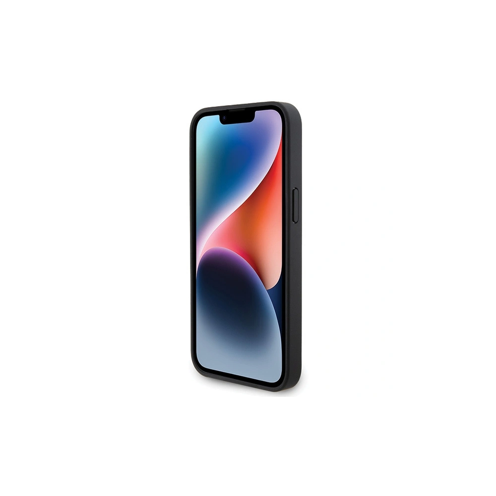 Hurtownia GSM - Etui BMW BMHCP15X22RFGK Apple iPhone 15 Pro Max bőr gyémánt mintás fekete/black - BMW559 - {ean13} - Hurt
