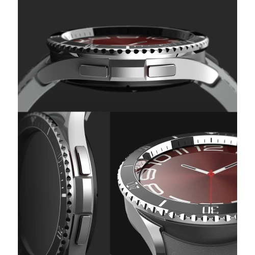 Nakładka Ringke Bezel Styling 47-80 Samsung Galaxy Watch 6 Classic 47mm Stainless Silver