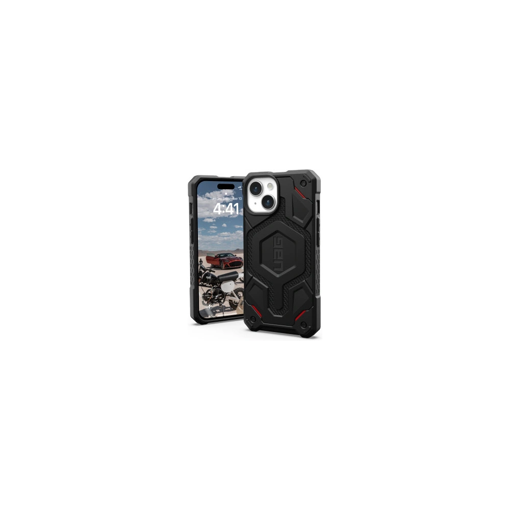 Hurtownia GSM - Etui UAG Urban Armor Gear Monarch Pro MagSafe Apple iPhone 15 (kevlar černý) - UAG1321 - {ean13} - Hurt