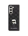 Wholesale Karl Lagerfeld KLHCZFD5SAPKINPK Samsung Galaxy Z Fold5 hardcase Saffiano Monogram Ikonik Pin black - KLD1777 - {ean13} - Hurt