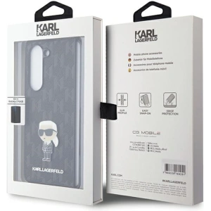 Wholesale Karl Lagerfeld KLHCZFD5SAPKINPK Samsung Galaxy Z Fold5 hardcase Saffiano Monogram Ikonik Pin black - KLD1777 - {ean13} - Hurt