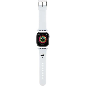 Hurtownia GSM - Pasek Karl Lagerfeld KLAWLSLCNH Apple Watch 4/5/6/7/SE/8/9/Ultra 44/45/49mm strap 3D Rubber Choupette Head biały/white - KLD1778 - {ean13} - Hurt