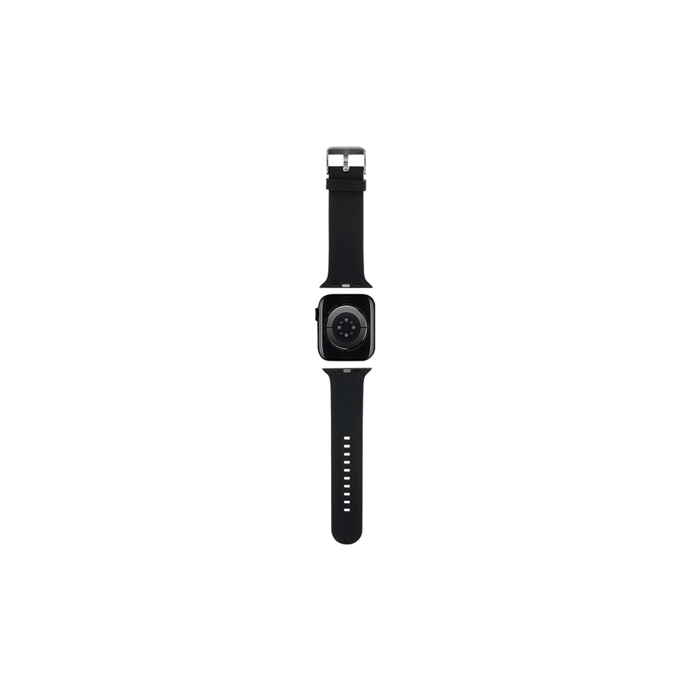 Hurtownia GSM - Pasek Karl Lagerfeld KLAWLSLCNK Apple Watch 4/5/6/7/SE/8/9/Ultra 44/45/49mm pásek 3D gumový Choupette Head černý/black - KLD1779 - {ean13} - Hurt