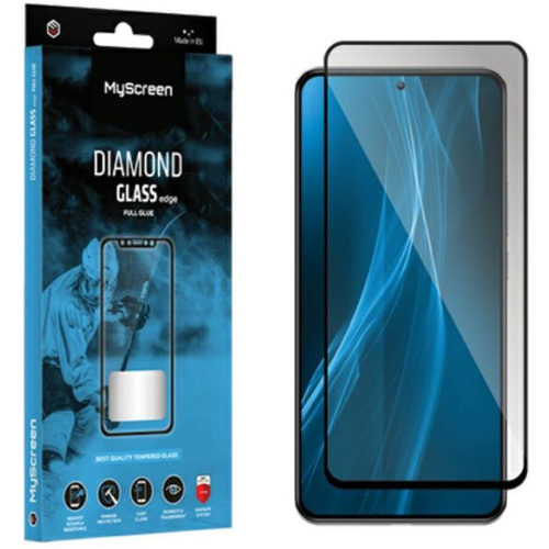 MyScreenProtector Distributor - 5904433226424 - MSRN429 - MyScreen Diamond Glass Edge Lite Full Glue Xiaomi 13T / 13T Pro black - B2B homescreen
