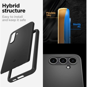 Hurtownia GSM - Case Spigen Thin Fit Samsung Galaxy S23 FE Schwarz - SPN3192 - {ean13} - Hurt