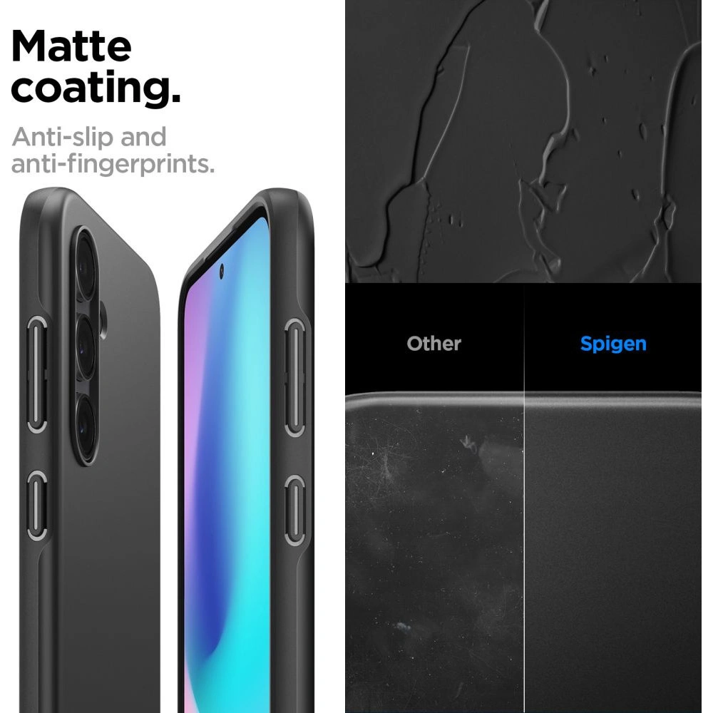 Hurtownia GSM - Etui Spigen Thin Fit Samsung Galaxy S23 FE Negru - SPN3192 - {ean13} - Hurt