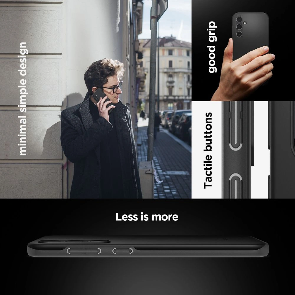 Hurtownia GSM - Etui Spigen Thin Fit Samsung Galaxy S23 FE Negru - SPN3192 - {ean13} - Hurt