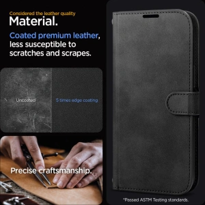 Wholesale Spigen Wallet S Pro Apple iPhone 15 Pro Max Black - SPN3194 - {ean13} - Hurt