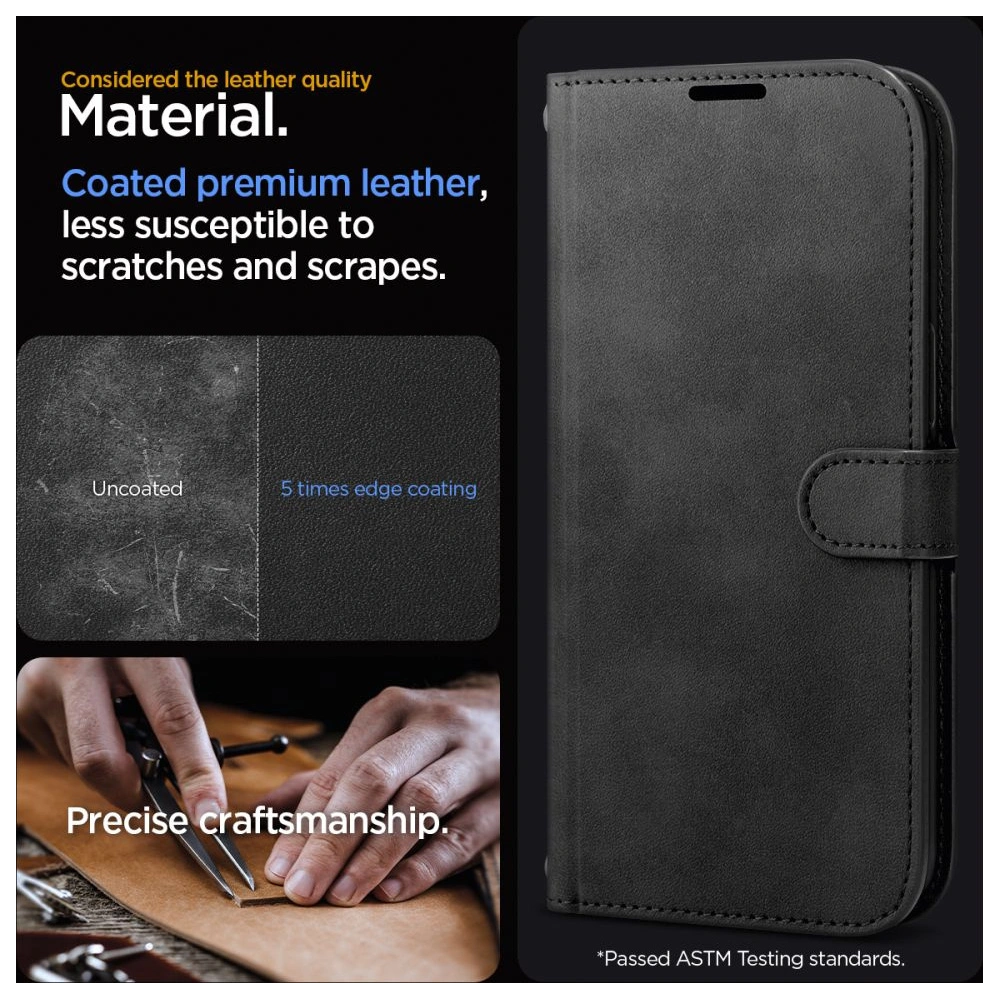 Wholesale Spigen Wallet S Pro Apple iPhone 15 Pro Max Black - SPN3194 - {ean13} - Hurt