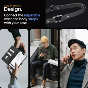 Hurtownia GSM - Etui Spigen Wallet S Pro Apple iPhone 15 Pro Max Black - SPN3194 - {ean13} - Hurt