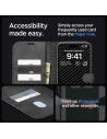 Hurtownia GSM - Etui Spigen Wallet S Pro Apple iPhone 15 Pro Max Černé - SPN3194 - {ean13} - Hurt