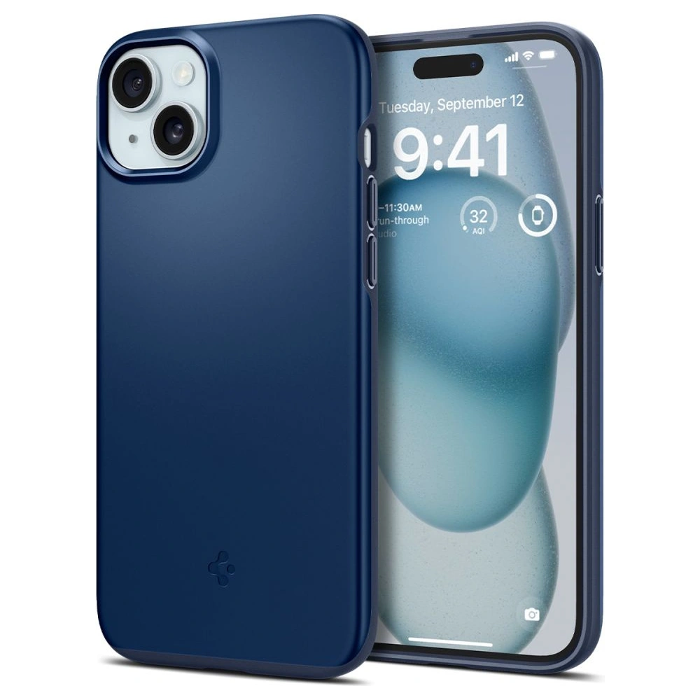 Hurtownia GSM - Etui Spigen Thin Fit Apple iPhone 15 námořnická modrá - SPN3195 - {ean13} - Hurt