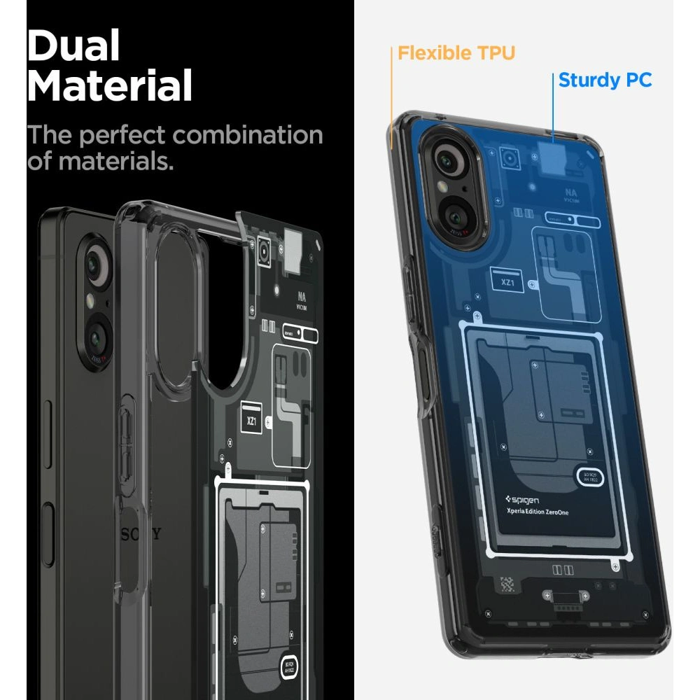 Case Spigen Ultra Hybrid Sony Xperia 5 V Zero One