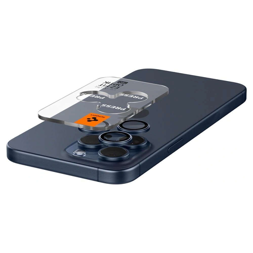 Wholesale Spigen Optik.tr ez Fit Camera Protector Apple iPhone 14 Pro/Pro Max/15 Pro/Pro Max Blue Titanium [2 PACK] - SPN3197 - {ean13} - Hurt