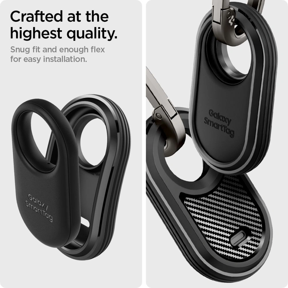 Hurtownia GSM - Etui Spigen Rugged Armor Samsung Galaxy SmartTag2 Negru Mat - SPN3198 - {ean13} - Hurt