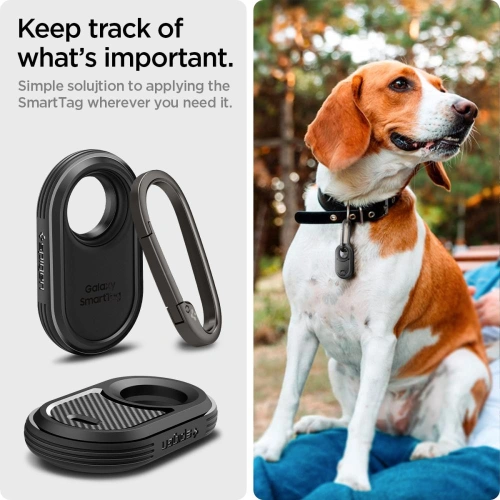 Etui Spigen Rugged Armor Samsung Galaxy SmartTag2 Matte Black