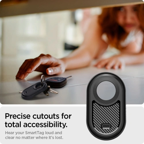 Etui Spigen Rugged Armor Samsung Galaxy SmartTag2 Matte Black